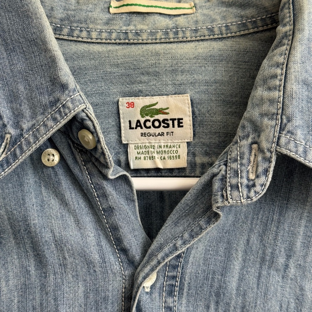 Lacoste Light Blue/Denim Casual Shirt